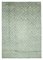 Grey Moroccan Hand Knotted Wool Decorative Rug, Image 1