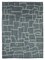 Grey Moroccan Handmade Wool Geometric Rug, Image 1