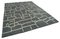 Grey Moroccan Hand Knotted Wool Decorative Rug, Image 2