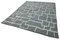 Grey Moroccan Hand Knotted Wool Decorative Rug, Image 3