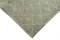 Grey Moroccan Hand Knotted Wool Decorative Rug 4