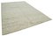 Beige Moroccan Hand Knotted Wool Decorative Rug 2