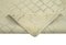 Beige Moroccan Hand Knotted Wool Decorative Rug 6