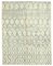 Beige Moroccan Hand Knotted Wool Decorative Rug, Image 1