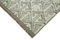 Grey Moroccan Hand Knotted Wool Decorative Rug 4