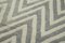 Grey Moroccan Handmade Wool Geometric Rug 5