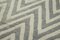 Grey Moroccan Handmade Wool Geometric Rug, Image 5