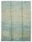 Beige Moroccan Hand Knotted Wool Decorative Rug 1