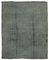 Grey Moroccan Hand Knotted Wool Decorative Rug, Image 1