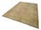 Gelber orientalischer traditioneller Handgewebter Overed-yed Teppich 3
