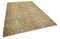 Gelber orientalischer traditioneller Handgewebter Overed-yed Teppich 2
