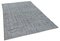 Grey Oriental Low Pile Handwoven Overd-yed Rug 3