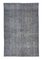Tappeto sovratinto decorativo grigio fatto a mano, Turchia, Immagine 1