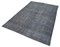 Grey Turkish Decorative Handmade Overdyed Rug, Image 2