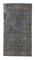 Grey Anatolian Antique Hand Knotted Wool Rug 1