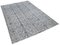 Grey Turkish Wool Handmade Overdyed Rug 2