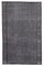 Tapis Overdyed Gris en Laine, Turquie 1