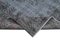 Grey Oriental Low Pile Handwoven Overd-yed Carpet 6