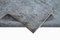 Grey Oriental Low Pile Handwoven Overd-yed Rug, Image 6