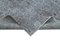 Grey Oriental Low Pile Handwoven Overd-yed Rug 6