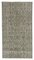 Grey Contemporary Overdyed Wool Small Rug, Image 1