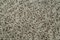 Bestickter grauer Teppich aus zeitgenössischer überfärbter Wolle 5
