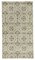 Overdyed Grey Anatolian Hand Knotted Small Rug 1