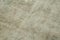 Beige Anatolian Hand Knotted Wool Vintage Rug 5