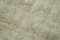 Beige Anatolian Hand Knotted Wool Vintage Rug, Image 5
