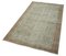 Beige Anatolian Hand Knotted Wool Vintage Rug 3