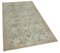 Beige Oriental Handwoven Low Pile Overdyed Rug, Image 2