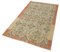 Beige Oriental Handwoven Low Pile Overdyed Carpet 3