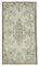 Grey Anatolian Hand Knotted Wool Vintage Rug, Image 1