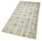 Beige Decorative Handmade Wool Overdyed Carpet 3