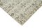 Beige Decorative Handmade Wool Overdyed Carpet, Image 4