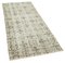 Beige Decorative Handmade Wool Overdyed Carpet 2