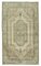 Overdyed Grey Anatolian Hand Knotted Small Rug, Image 1