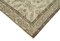 Beige Anatolian Hand Knotted Wool Vintage Rug 4