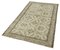 Beige Anatolian Hand Knotted Wool Vintage Rug 3