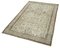 Overdyed Beige Anatolian Hand Knotted Small Rug 3