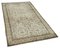 Overdyed Beige Anatolian Hand Knotted Small Rug 2