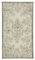 Beige Oriental Handwoven Low Pile Overdyed Rug, Image 1