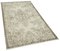 Beige Oriental Handwoven Low Pile Overdyed Rug 2