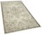 Beige Oriental Handwoven Low Pile Overdyed Rug, Image 2