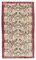 Handgeknüpfter roter anatolischer Vintage Teppich aus Wolle 1