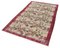 Handgeknüpfter roter anatolischer Vintage Teppich aus Wolle 3