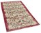 Handgeknüpfter roter anatolischer Vintage Teppich aus Wolle 2
