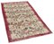 Red Anatolian Hand Knotted Wool Vintage Rug 2