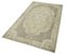Overdyed Beige Anatolian Hand Knotted Small Rug, Image 3