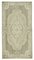 Overdyed Beige Anatolian Hand Knotted Small Rug, Image 1